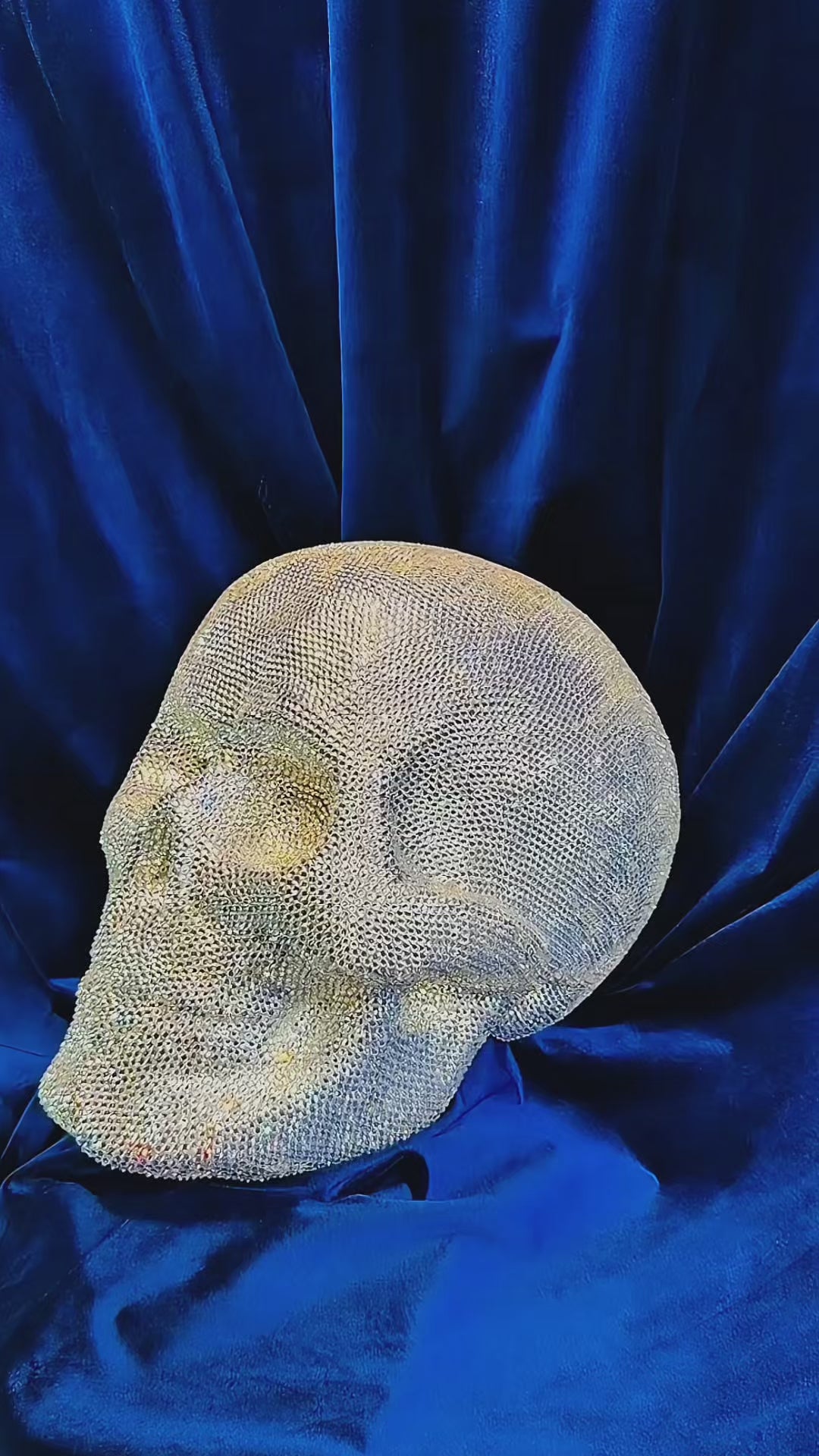 1 of 1 Silver | XXL Shining Skull